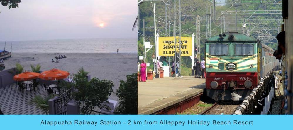 Alleppey Holiday Beach Resort Alappuzha Bagian luar foto